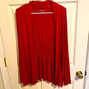 CROFT & BARROW Cardigan with elastic fitting in the back